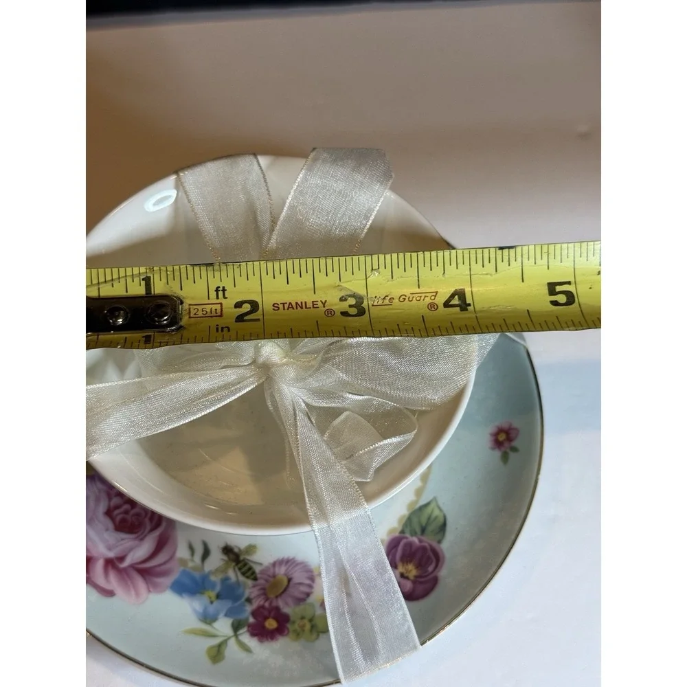 Grace's Teaware Floral Teacup & Saucer Gift Set – Set of 2 New